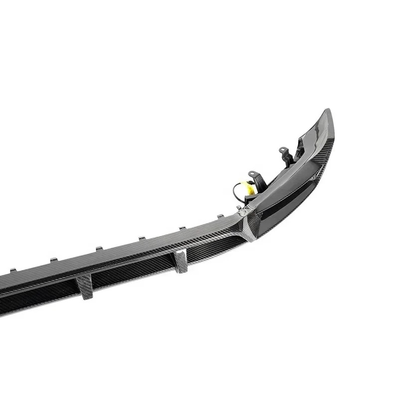 Auto Parts Dry Carbon Fiber TopCar Style Front Bumper Lip for  W464 G Class G500 G63 Dry Carbon Front Lip 2019+